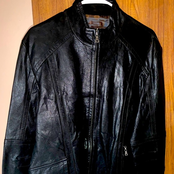 Cole Haan leather jacket - Picture 2 of 2